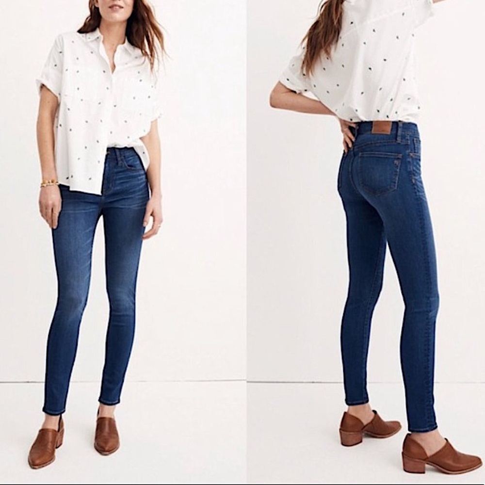 Madewell Skinny Skinny High Riser jeans